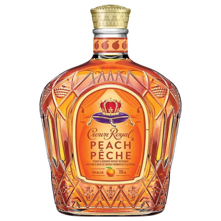 CROWN ROYAL PEACH CANADIAN WHISKY 750ML @ Deerfoot Meadows [1009151]