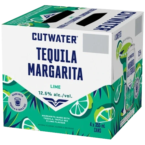 CUTWATER TEQUILA MARGARITA 355ML 4PK CAN @ Saskatoon [1051348]