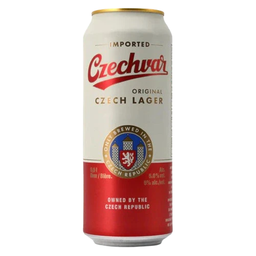 CZECHVAR LAGER 500ML CAN @ Sage Hill [1037857]
