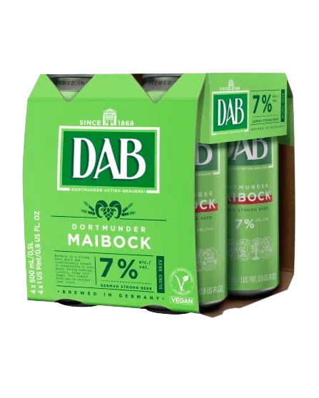 DAB MAIBOCK 500ML 4PK CAN @ MacTaggart [1052011]