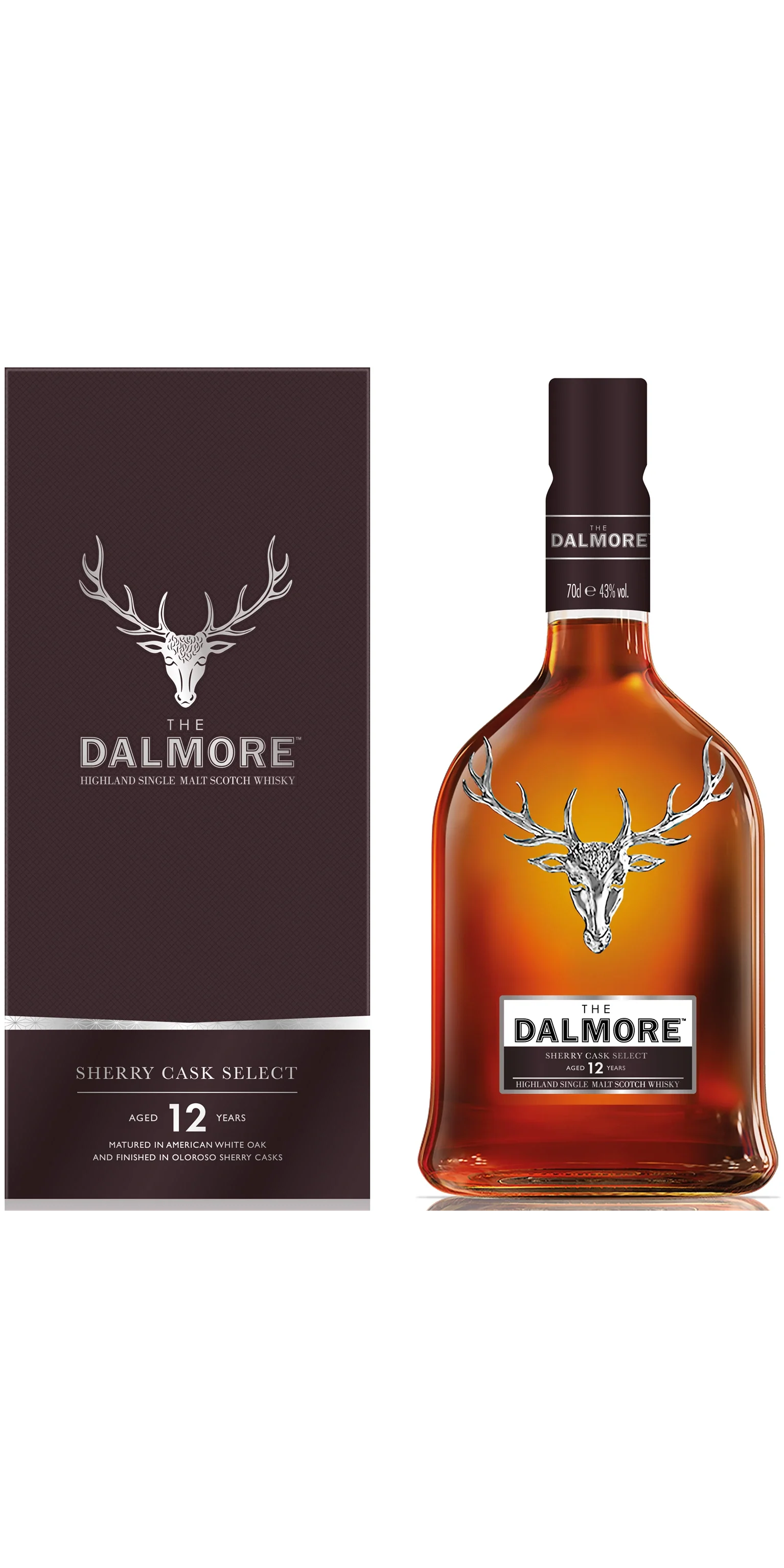 DALMORE 12YR SHERRY CASK SINGLE MALT SCOTCH WHISKY 700ML @ Deerfoot Meadows [1034456]