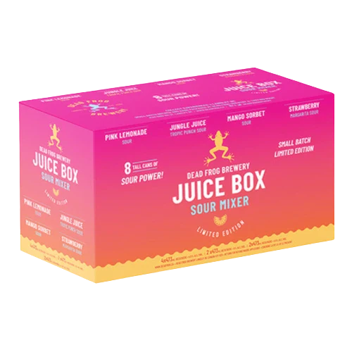 DEAD FROG JUICE BOX SOUR MIXER 473ML 8PK CAN @ MacTaggart [1035376]