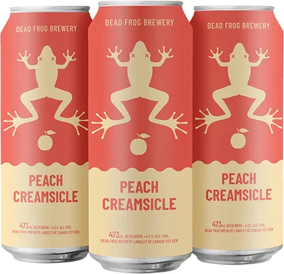 DEAD FROG PEACH CREAMSICLE 473ML 4PK CAN @ MacTaggart [1040607]