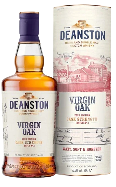 DEANSTON VIRGIN OAK CASK STRENGTH SINGLE MALT SCOTCH 700ML @ MacTaggart [1051591]