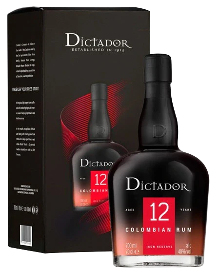 DICTADOR 12YR RUM 700ML @ MacTaggart [1011039]