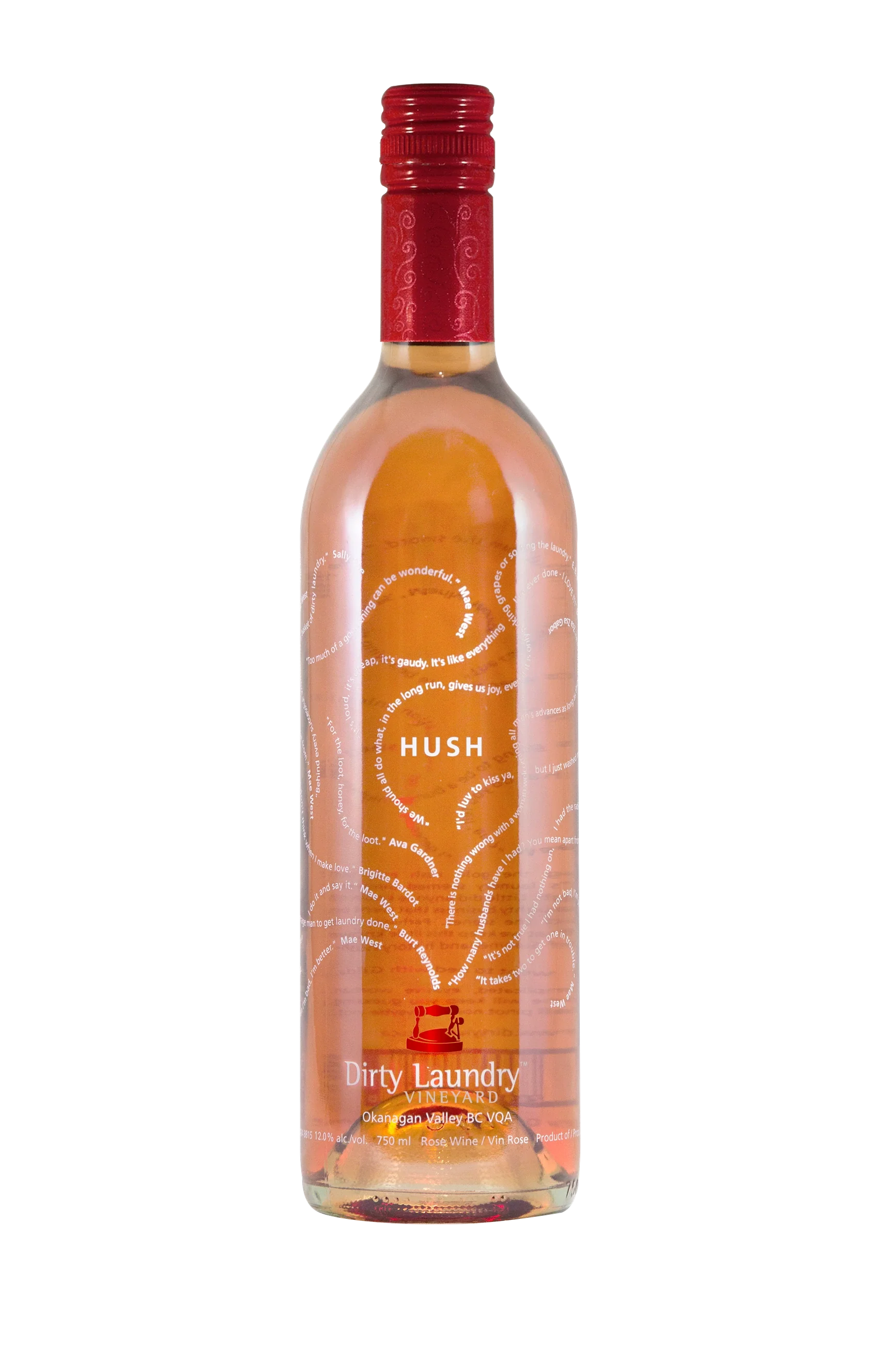 DIRTY LAUNDRY HUSH ROSE VQA 750ML @ MacTaggart [1002273]