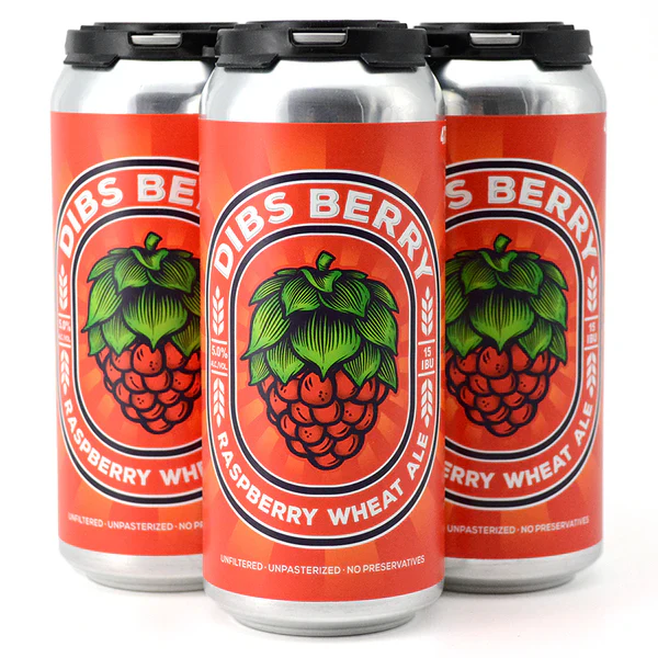 DOG ISLAND DIBS BERRY WHEAT ALE 473ML 4PK CAN @ MacTaggart [1016300]