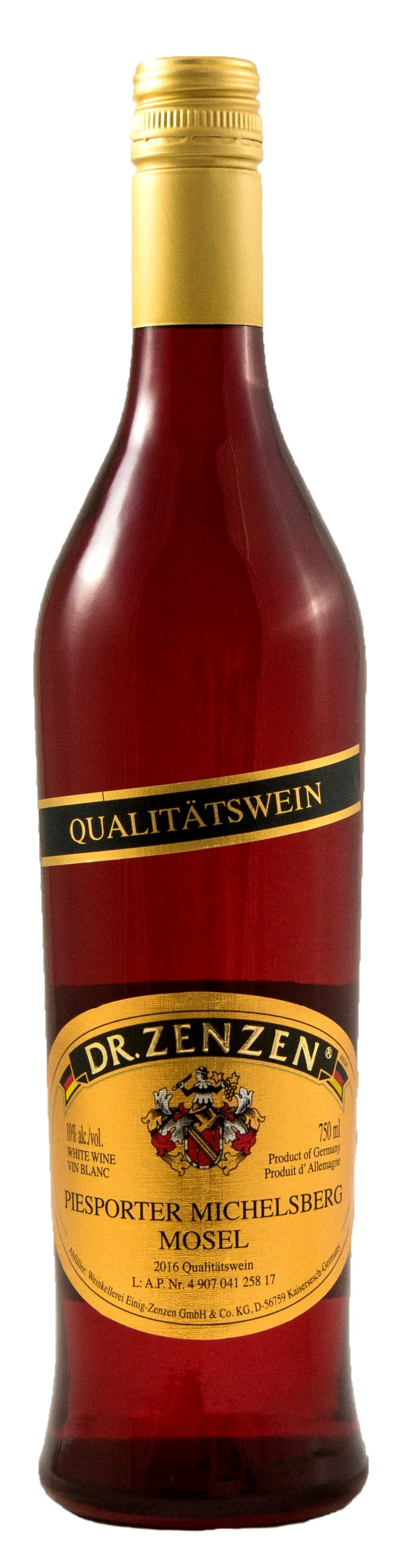 DR ZENZEN NOBLESSE PIESPORTER 750ML @ MacTaggart [1008330]
