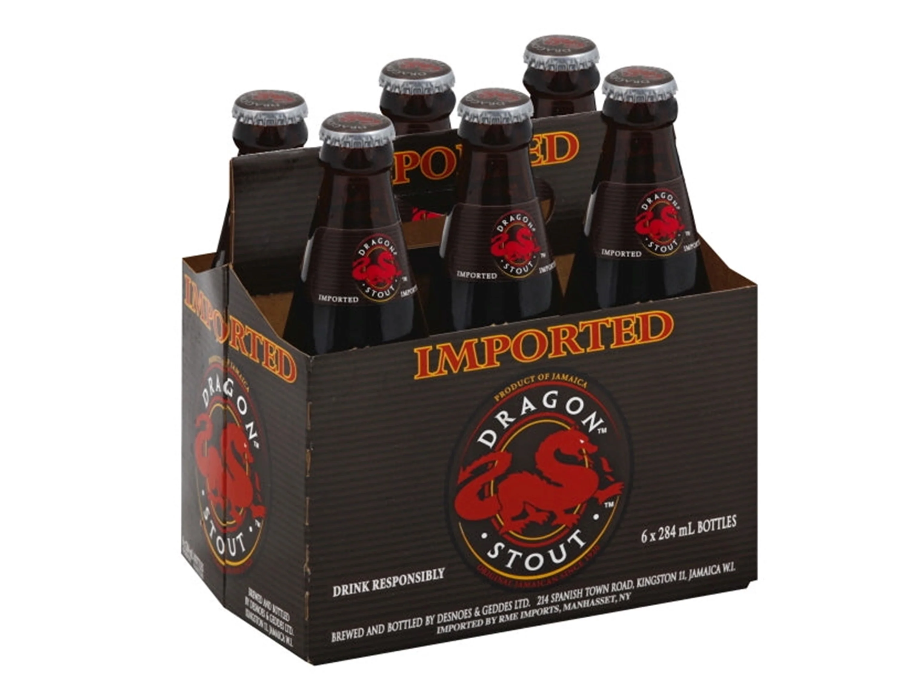 DRAGON STOUT 284ML 6PK BT @ MacTaggart [1004544]