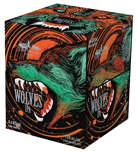 DRIFTWOOD RAISED BY WOLVES IPA 473ML 4PK CAN @ Deerfoot Meadows [1006986]