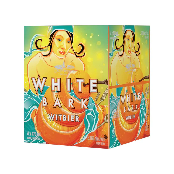 DRIFTWOOD WHITE BARK WITBIER 473ML 4PK CAN @ MacTaggart [1007058]