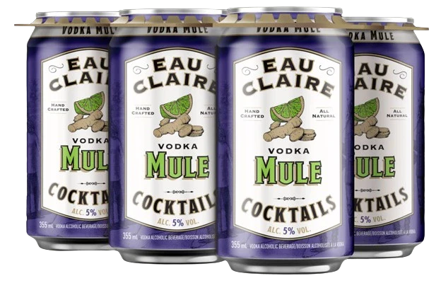 EAU CLAIRE EQUINEOX MULE 355ML 6PK CAN @ Deerfoot Meadows [1052351]