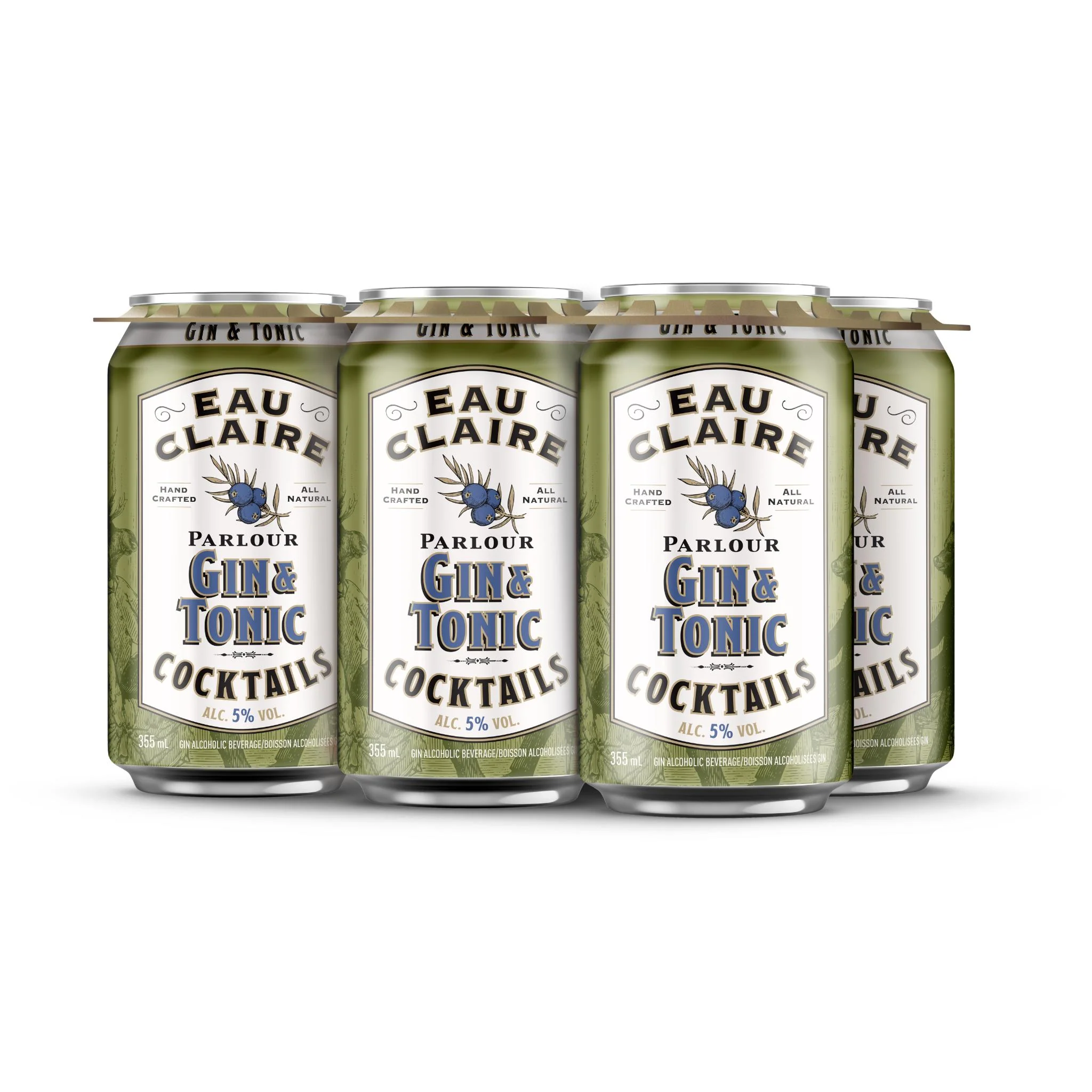EAU CLAIRE GIN & TONIC 355ML 6PK CAN @ Deerfoot Meadows [1052352]