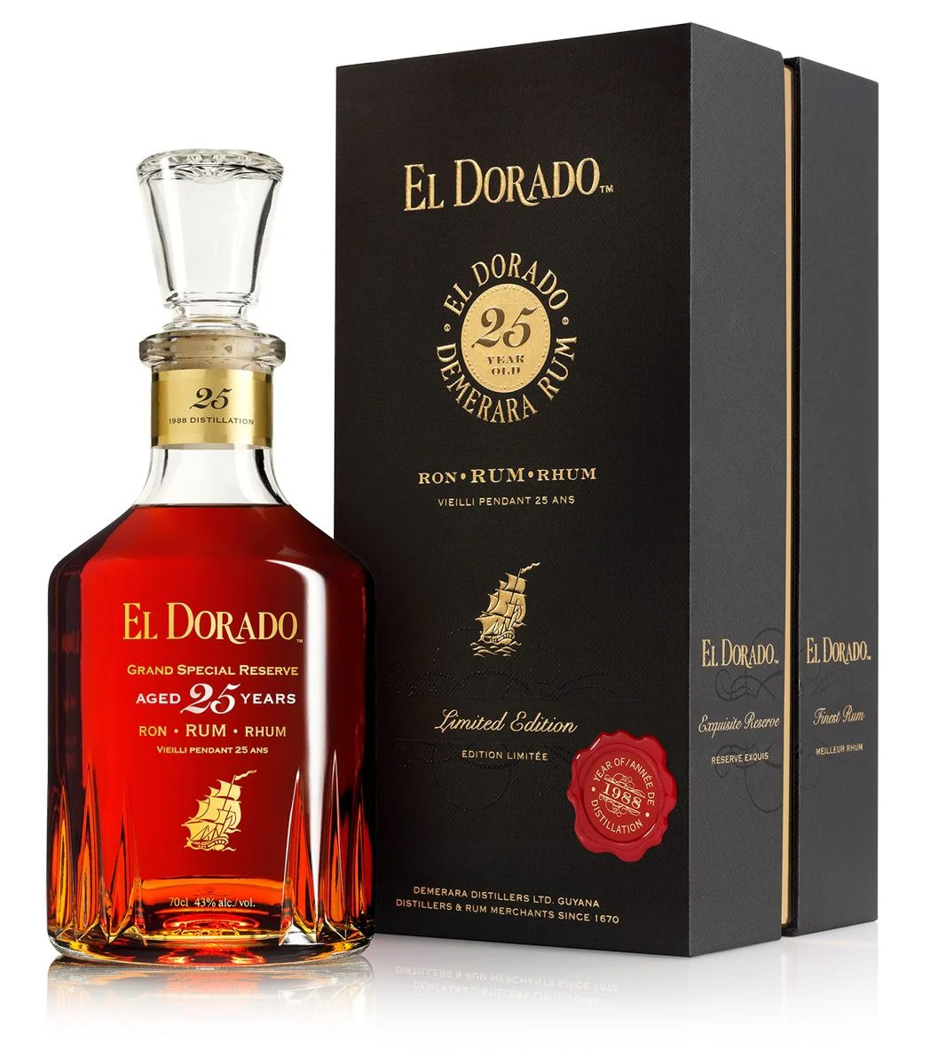 EL DORADO 25YR DEMERARA RUM 750ML @ MacTaggart [1011217]
