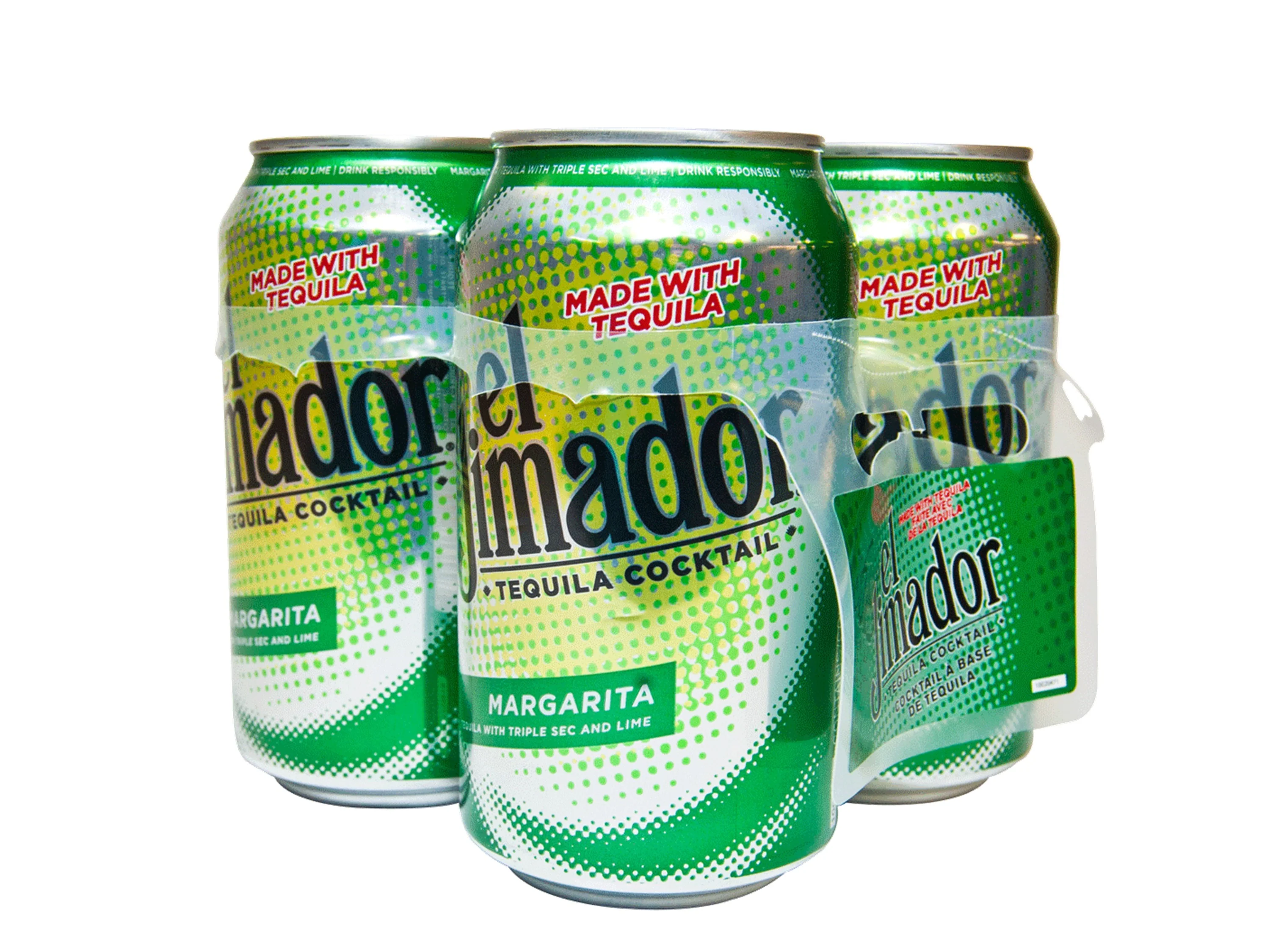 EL JIMADOR NEW MIX MARGARITA TEQUILA COCKTAIL 355ML 4PK CAN @ Deerfoot Meadows [1015310]