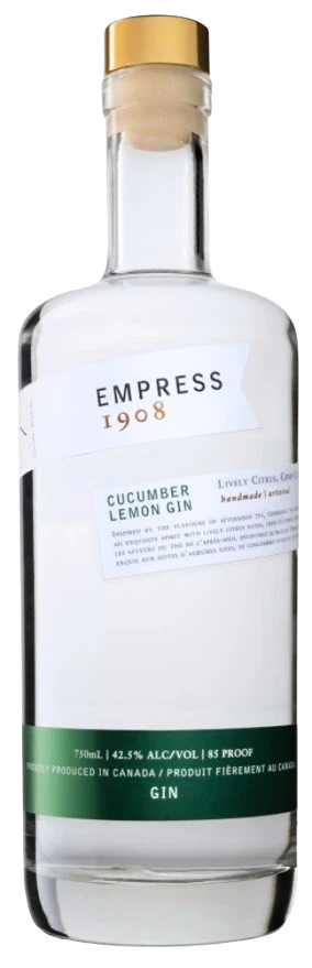 EMPRESS 1908 CUCUMBER LEMON 750ML @ MacTaggart [1052343]