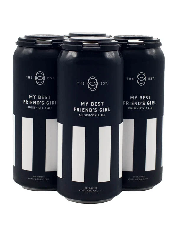 ESTABLISHMENT MY BEST FRIENDS GIRL KOLSCH 473ML 4PK CAN @ Deerfoot Meadows [1033210]