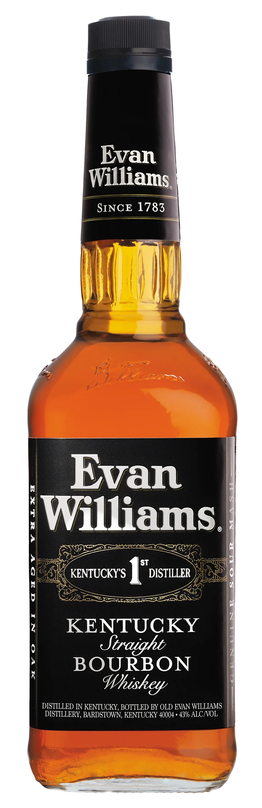 EVAN WILLIAMS BLACK BOURBON 750ML @ Saskatoon [1001206]