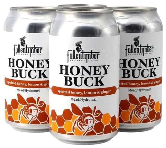 FALLENTIMBER HONEY BUCK SPARKLING MEAD 355ML 4PK CAN @ MacTaggart [1017595]