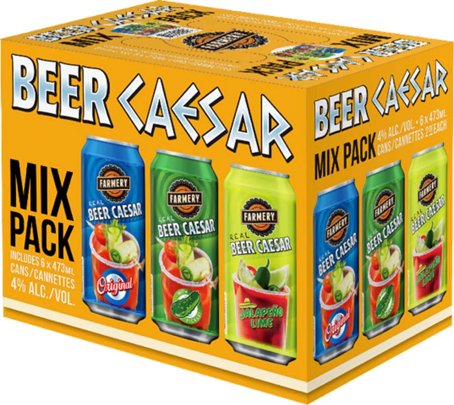FARMERY BEER CAESAR MIX PACK 473ML 6PK CAN @ Saskatoon [1071414]