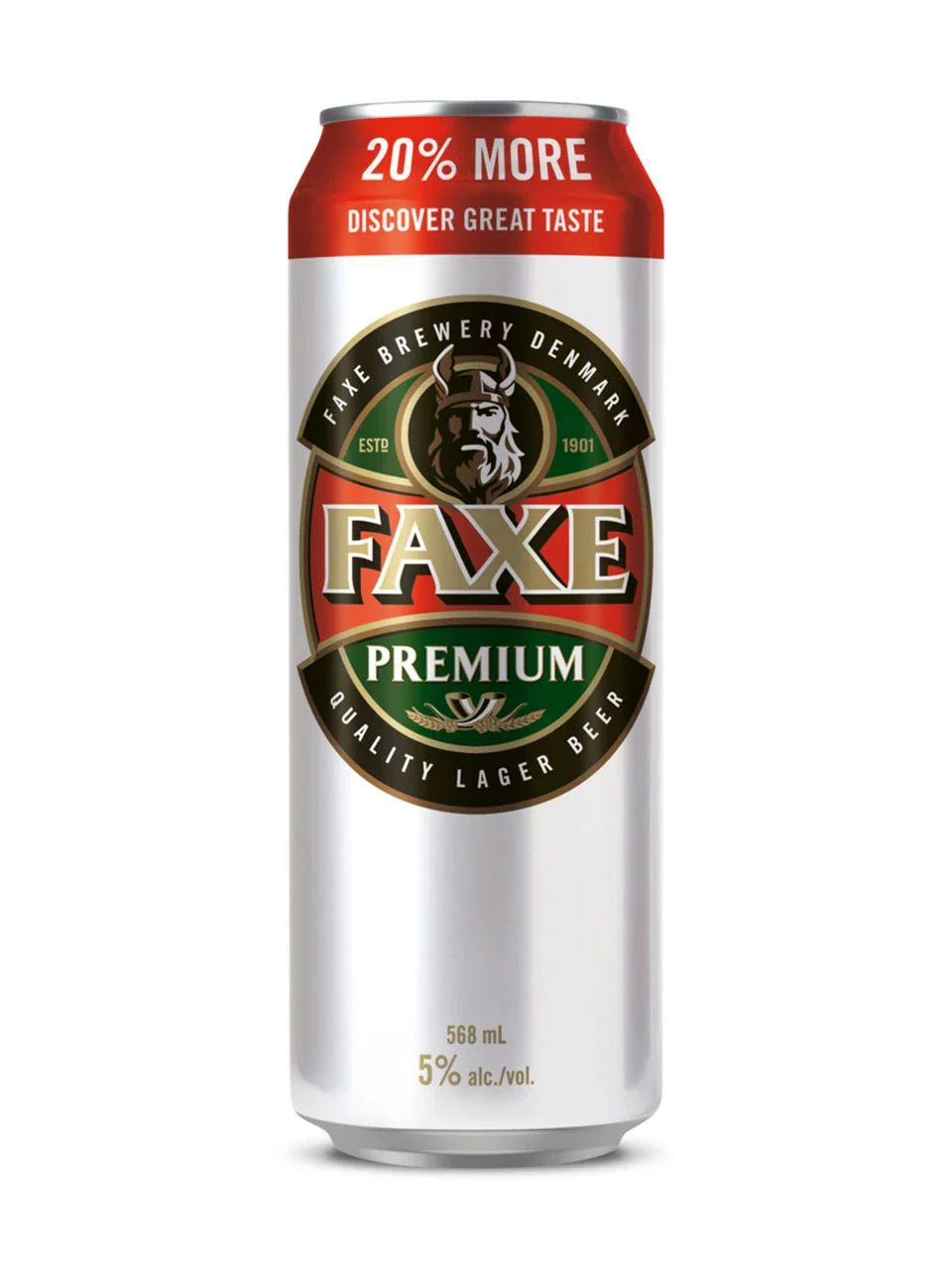 FAXE PREMIUM LAGER 568ML CAN @ Deerfoot Meadows [1059194]