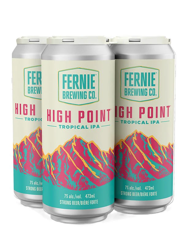 FERNIE HIGH POINT TROPICAL IPA 473ML 4PK CAN @ Lethbridge [1074957]