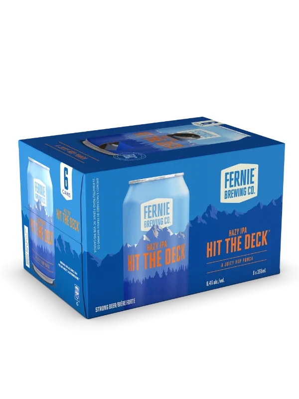 FERNIE HIT THE DECK HAZY IPA 355ML 6PK CAN @ Saskatoon [1015261]