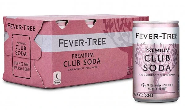 FEVER TREE SODA WATER 150ML 8PK CAN @ MacTaggart [1026313]