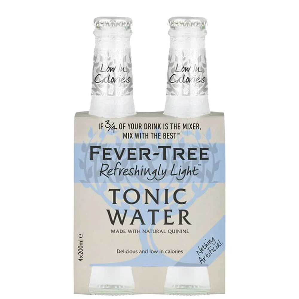 FEVER TREE TONIC WATER LIGHT 200ML 4PK BT @ Deerfoot Meadows [1004068]