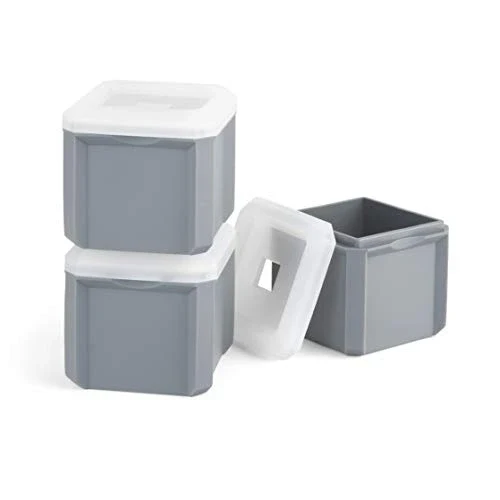 FINAL TOUCH EXTRA LARGE ICE CUBE MOLDS GREY 3PK @ Deerfoot Meadows [1023471]
