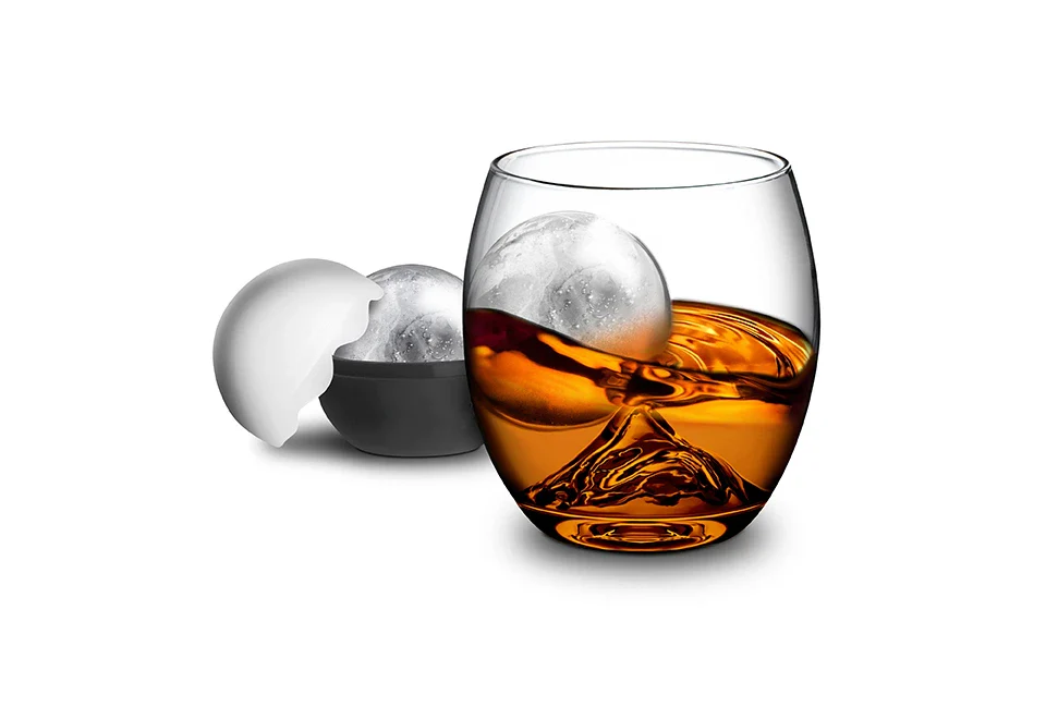 FINAL TOUCH ON THE ROCKS GLASS WITH ICE BALL MOULD @ Saskatoon [1037188]