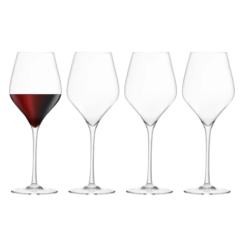 FINAL TOUCH RED WINE LEAD FREE CRYSTAL GLASSES 4PK @ Saskatoon [1037929]