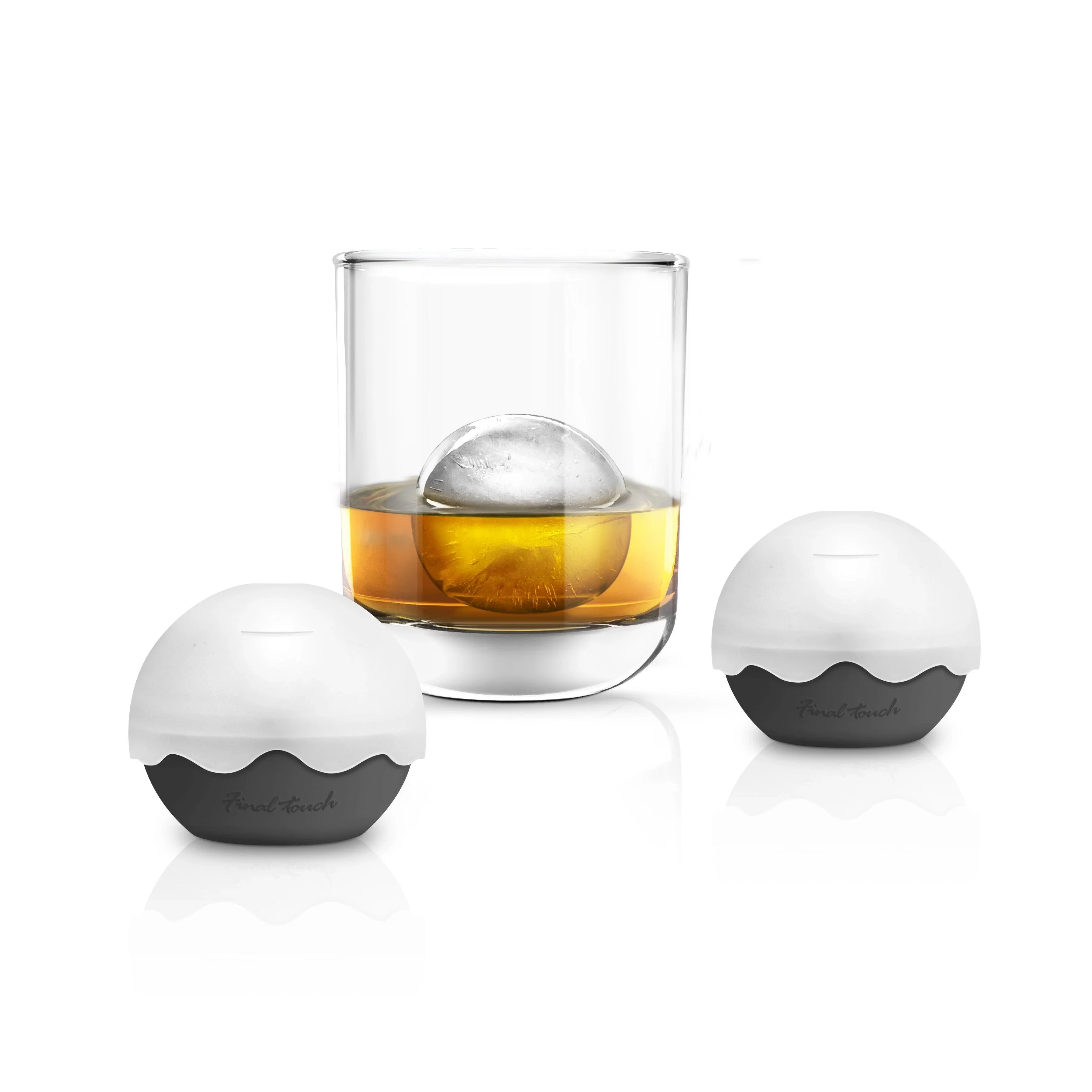FINAL TOUCH SILICONE ICE BALL MOULDS 2PK @ Saskatoon [1023472]