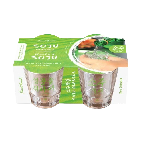 FINAL TOUCH SOJU GLASSES 4PK @ MacTaggart [1056086]