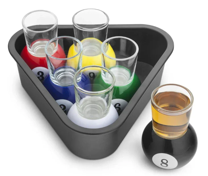 FINAL TOUCH TRANGULAR TRAY POOL SHOTS 6PK @ Saskatoon [1027851]
