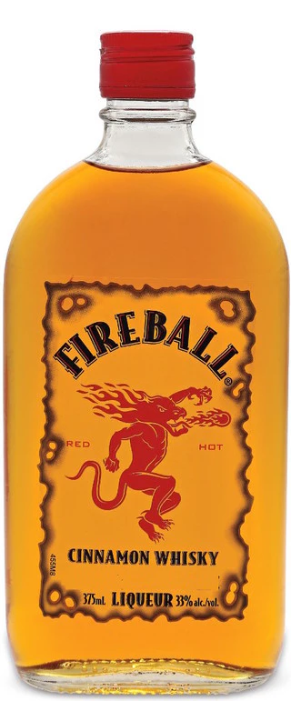 FIREBALL CINNAMON WHISKY 375ML @ MacTaggart [1000367]