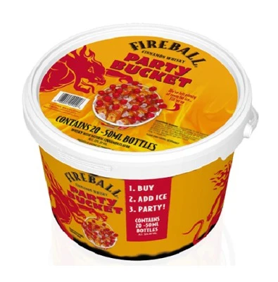 FIREBALL PARTY BUCKET 50ML 20PK @ MacTaggart [1041359]