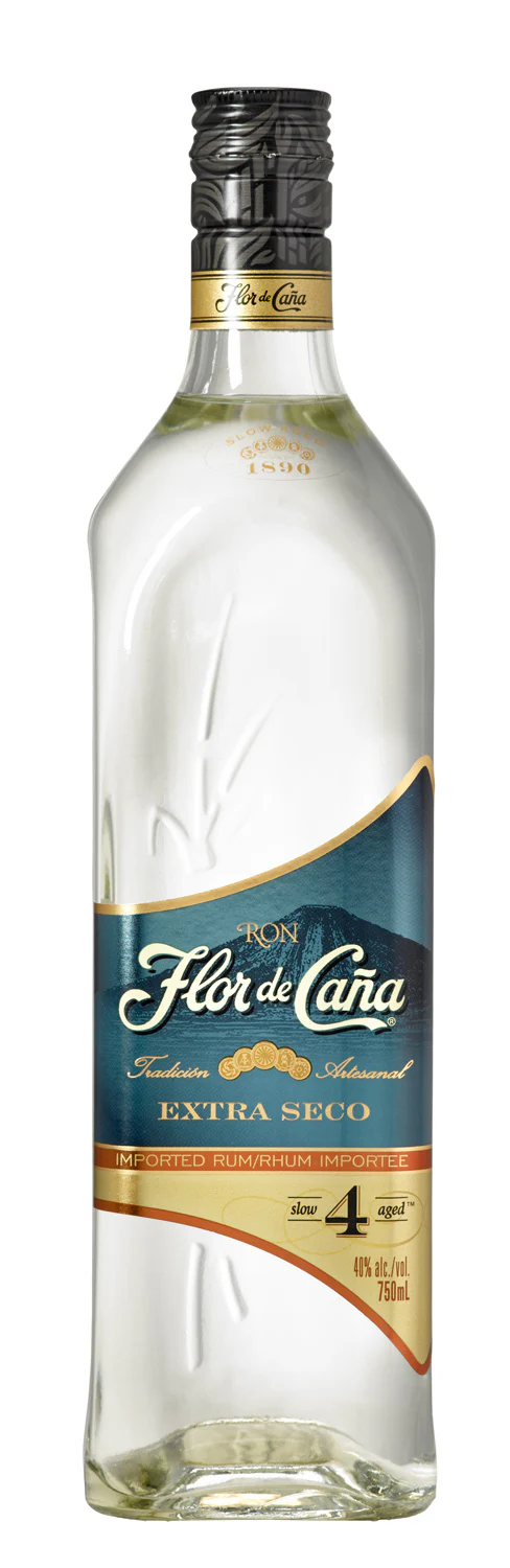 FLOR DE CANA 4YR EXTRA DRY RUM 750ML @ Deerfoot Meadows [1012457]