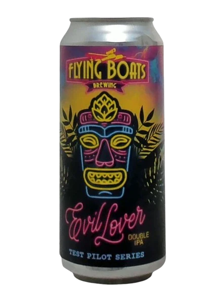 FLYING BOATS EVIL LOVER DOUBLE IPA 473ML CAN @ Deerfoot Meadows [1051017]