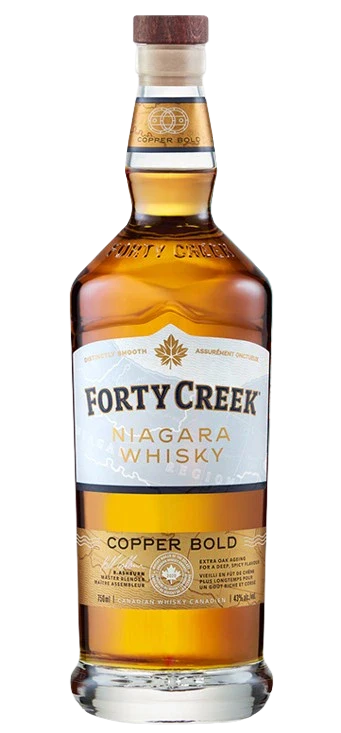 FORTY CREEK COPPER BOLD CANADIAN WHISKY 750ML @ Saskatoon [1000335]
