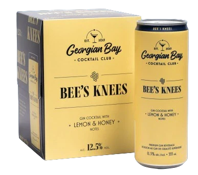GEORGIAN BAY COCKTAIL CLUB BEES KNEES 355ML 4PK CAN @ Deerfoot Meadows [1051458]