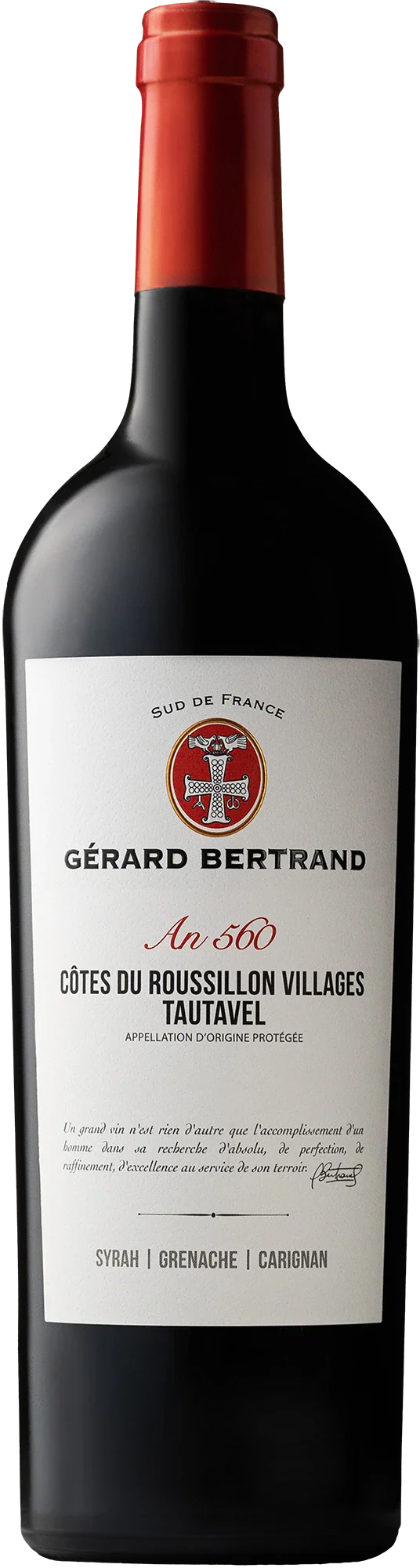 GERARD BERTRAND GRAND TERROIR TAUTAVEL 750ML @ Deerfoot Meadows [1015723]
