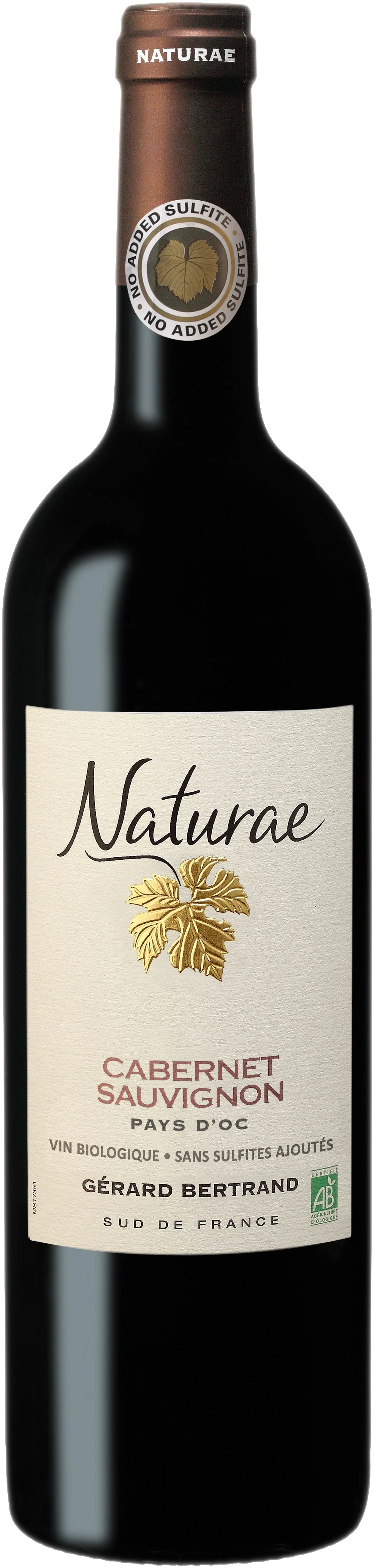 GERARD BERTRAND NATURAE CABERNET SAUVIGNON 750ML @ Deerfoot Meadows [1034015]
