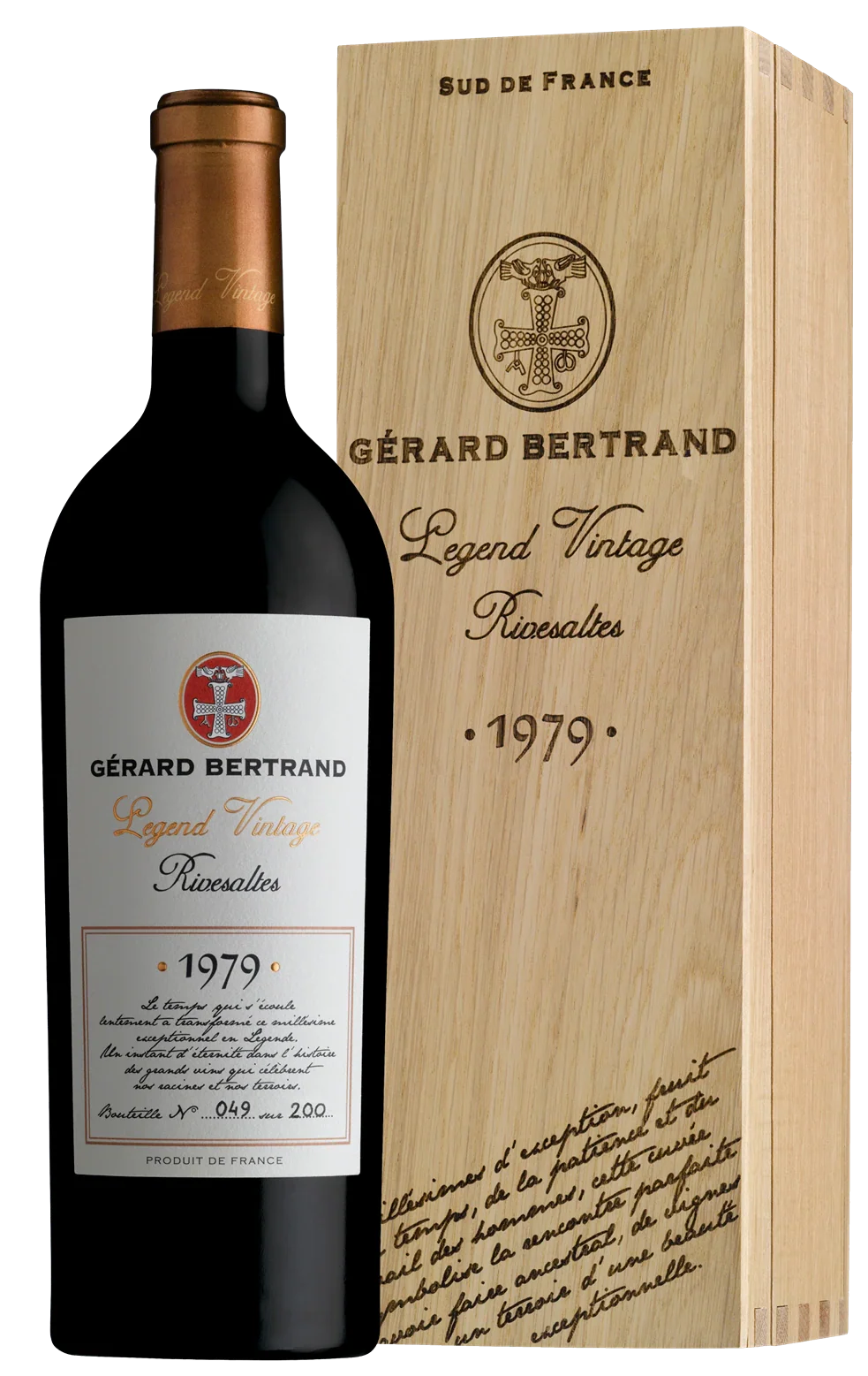 GERARD BERTRAND RIVESALTES 1979 750ML @ Deerfoot Meadows [1045157]