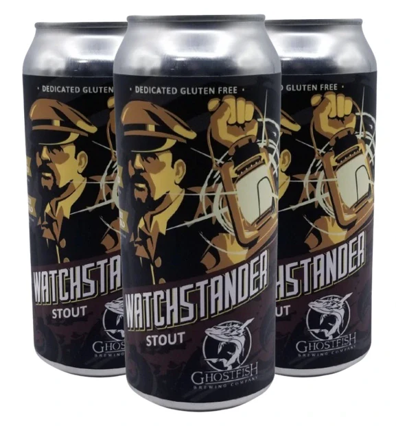 GHOSTFISH WATCHSTANDER GLUTEN FREE STOUT 473ML 4PK CAN @ MacTaggart [1038947]
