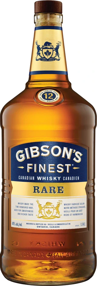 GIBSONS FINEST RARE 12YR CANADIAN WHISKY 1.14L @ Deerfoot Meadows [1000239]