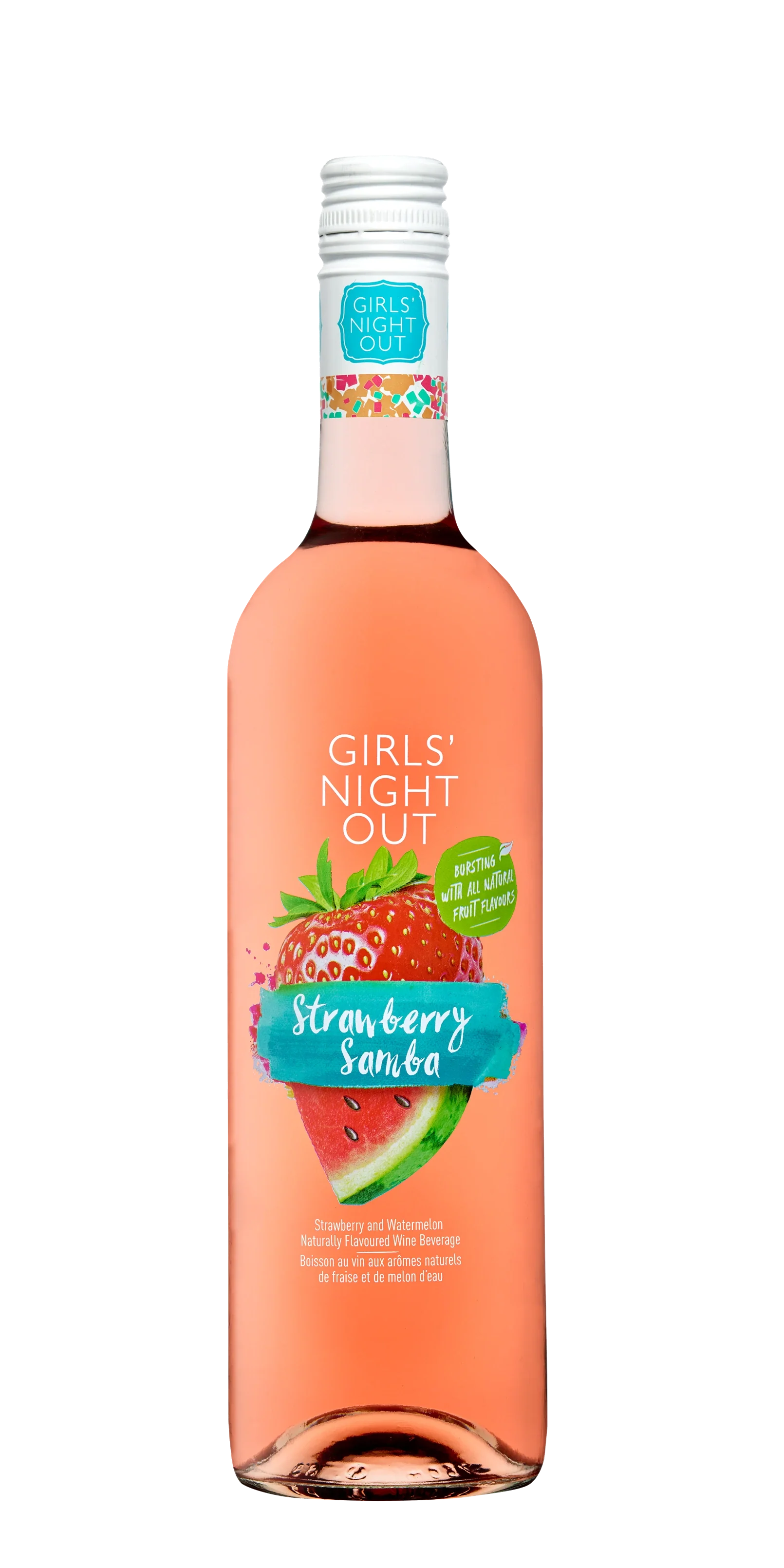 GIRLS NIGHT OUT STRAWBERRY SAMBA 750ML @ Deerfoot Meadows [1018762]