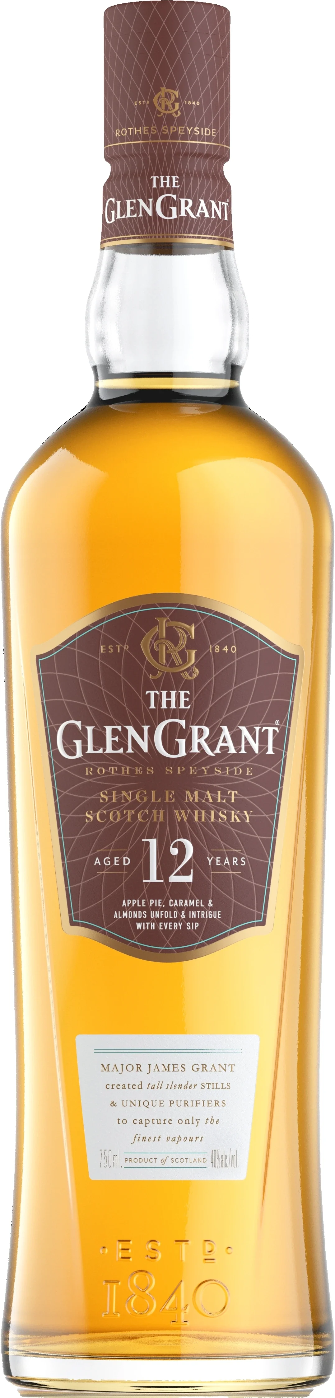 GLEN GRANT 12YR SINGLE MALT SCOTCH WHISKY 750ML @ Saskatoon [1011472]