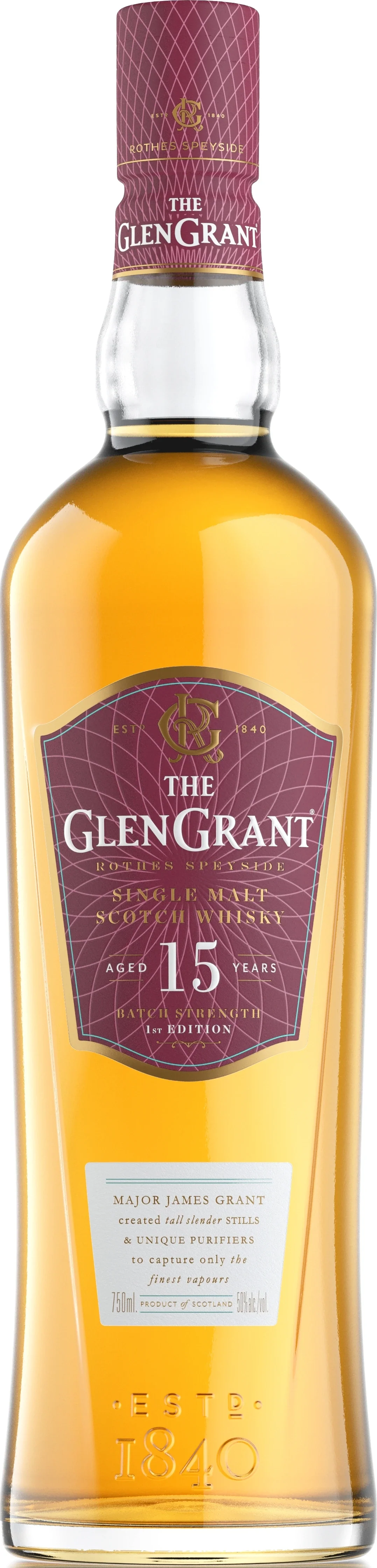 GLEN GRANT 15YR SPEYSIDE SINGLE MALT SCOTCH WHISKY 750ML @ Deerfoot Meadows [1034097]