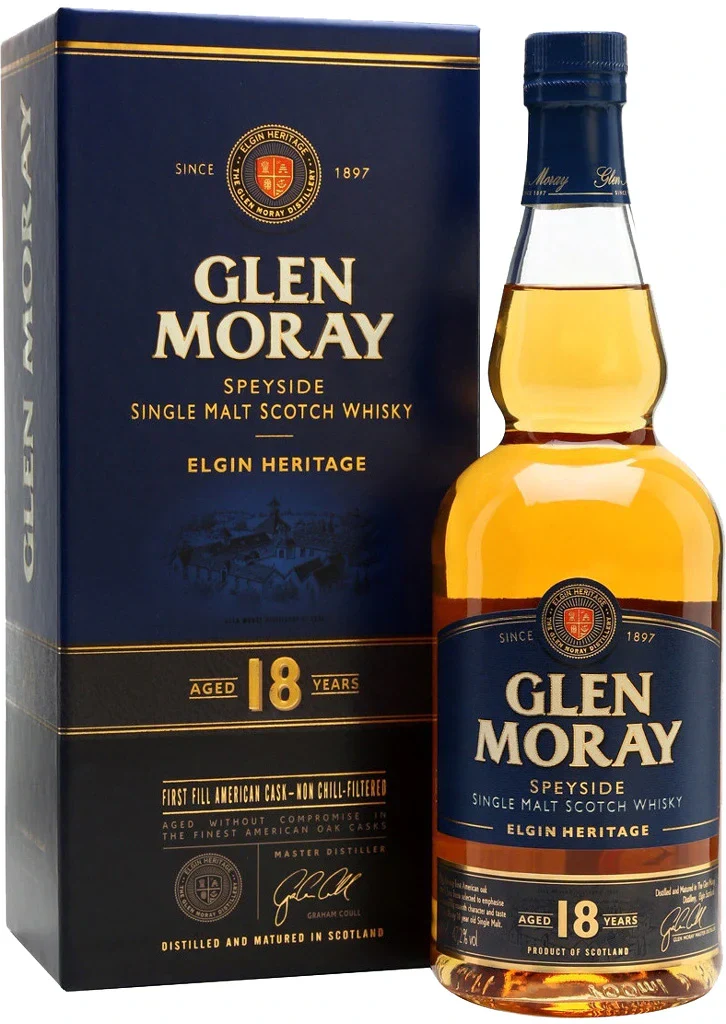 GLEN MORAY 18YR 750ML @ MacTaggart [1003213]